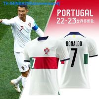 ❦❄℡ NBA75thAnniversary4 New Portugal jersey No. 7 C Ronaldo football uniform suit mens custom match training team uniform girls and children print size