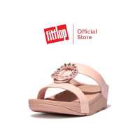 FITFLOP LULU CRYSTAL-CIRCLET LEATHER รองเท้าแตะแบบสวมผู้หญิง รุ่น FS8