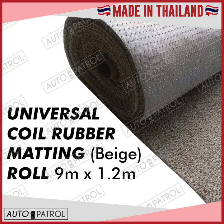 Universal SPAGHETTI / COIL Rubber Matting 1 Roll 9meters x1.2meter