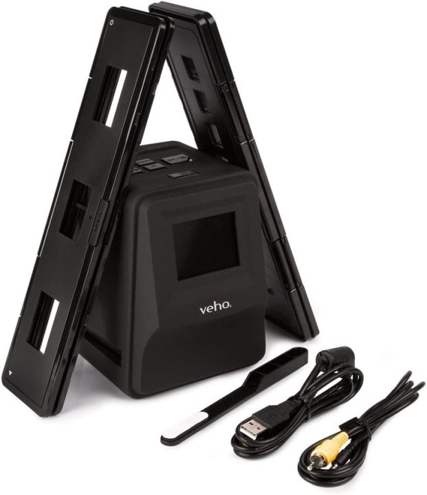 veho-smartfix-portable-stand-alone-14-megapixel-negative-film-amp-slide-scanner-with-2-4-digital-screen-and-135-slider-tray-for-135-110-126-negatives-compatible-with-mac-pc-black-vfs-014-sf-14-megapix