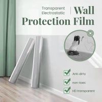 【cw】 Transparent Hood Anti oil Wall Stickers resistant Tiles Glass Protection Film Poster Mur P8P0