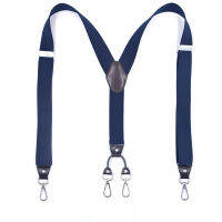 Mans Suspenders ใหม่ Hook Braces ปรับ Suspensorio BretellesTirantes Casual กางเกง Ligas พ่อของขวัญ-VXCB MALL