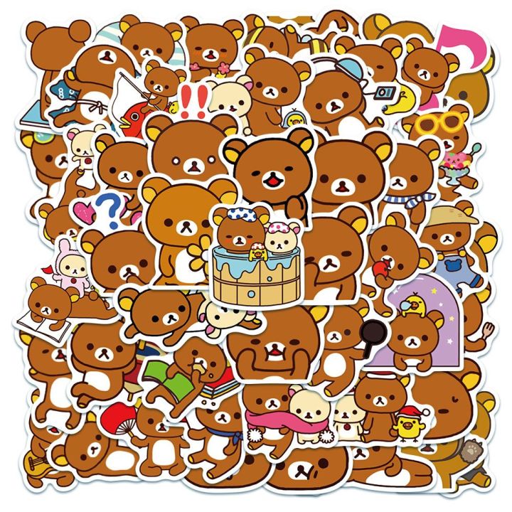 Hình Dán Sticker Cute Stikcker Không Thấm Nước Sáng Tạo Miếng Dán Hình Động  Vật Điện