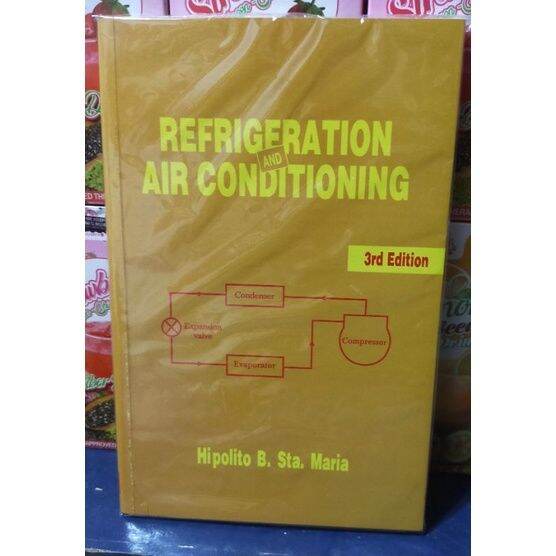 Refrigeration And Airconditioning 3rd edition(By Sta.Maria)HIt Lazada PH
