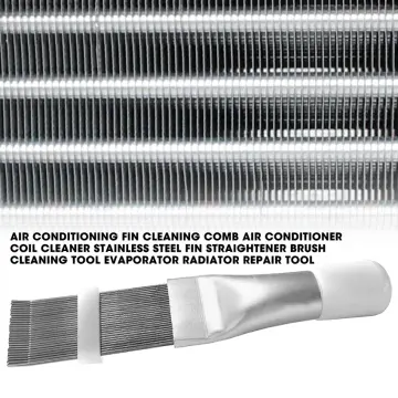 Conditioner Condenser Fin Cleaner Comb Stainless Steel Repair