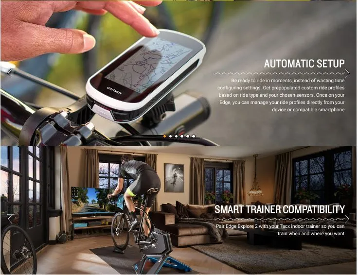 Garmin Edge® Explore 2 Power, Easy-To-Use GPS Cycling Navigator, eBike  Compatibility, Maps and Navigation, with Safety Features
