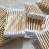 ผ้าฝ้าย Swabs คู่ผู้หญิงแต่งหน้าบัด Ip สำหรับไม้ Sticks จมูกหูทำความสะอาดการดูแลสุขภาพเย็น