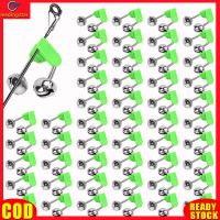 LeadingStar RC Authentic 50pcs Fishing Rod Alarm Bells Fishing Bells Clips With Dual Alert Bells Fishing Gear Accessories