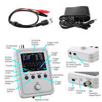 อัพเดต2.4 "ชุดออสซิลโลสโคปแบบดิจิตอล TFT แบนด์วิดท์0-200KHz และ Oscilloscope 1เมตรพร้อมแหล่งจ่ายไฟและหัววัดสาย BNC-คลิป