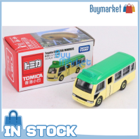 Takara Tomy TOMICA Hong Kong Minibus Toyota ถาดรองแก้วสีเขียว1/89รถ Diecast