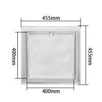 Ccess Door Easy-Snap Wall หรือ Ceiling Access Panel สำหรับ100*150Mm-400*48000Mm เปิด Flush Universal ABS Square พลาสติกสีขาว