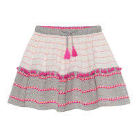 Summer Baby Girl Clothes Casual Cotton Mini Striped Lolita School Cute Skirts for Kids 2-7 Years