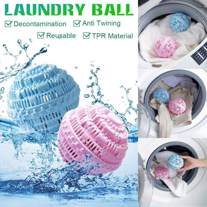 Wash Clothe Without Powder Use Laundry Balls for Washing Machine and