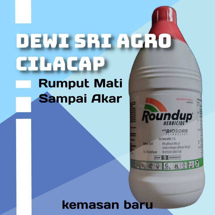 Herbisida / Racun Rumput Roundup 486 SL Kemasan 1 Liter | Lazada Indonesia