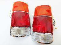 ไฟท้าย Isuzu TFR ขอบชุบ 3 สี ข้างซ้าย+ข้างขวา CHROME TAIL LIGHT LAMP LH+RH FOR ISUZU PICKUP 1991-1996 HOLDEN RODEO   อะไหล่รถยนต์ รถกระบะ ราคาโรงงาน ราคาถูก