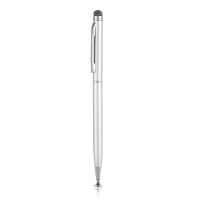 Universal เปลี่ยน Capacitive Touch Screen ปากกา Stylus หัวผ้าสำหรับ Iphone/samsung Silver