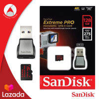 SANDISK EXTREME PRO microSDXC UHS-II Card 128GB อ่าน 275 MB/s เขียน 100 MB/s (SDSQXPJ_128G_GN6M3) เมมโมรี่ การ์ด แซนดิส ใส่ แท็บเล็ต โทรศัพท์ มือถือ สมาร์ทโฟน แอนดรอย Andriod กล้องแอคชั่น Action Camera Drone โดรน กล้องสมรรถนะสูง รับประกัน Synnex Lifetime