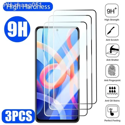 3PCS Tempered Glass for Redmi Note 10 12 11 9 Pro Max 10S 9S Screen protector for Redmi Note 8T 8 7 6 5 Pro 9t 9a 9c 10c glass
