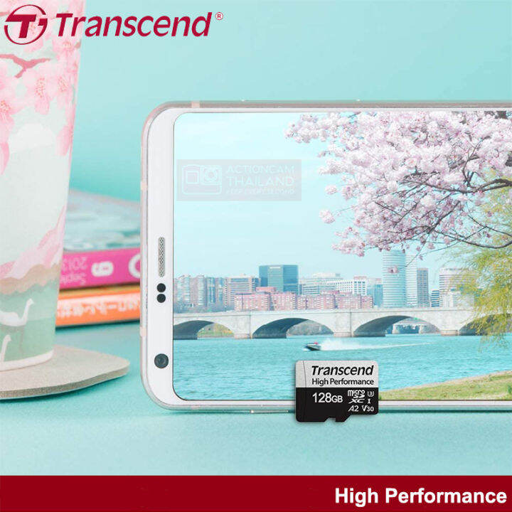 transcend-high-performance-microsd-card-128gb-r-100mb-s-w-85mb-s-เมมโมรี่-สำหรับ-โทรศัพท์-เครื่องเล่นเกมส์-nintendo-รับประกัน-2-ปี