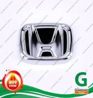 LOGO LED HONDA (WHITE LED)  แม่เหล็กโลโก้รถยนต์ ฮอนด้า มีไฟ-สีขาว ขนาด 9x7.5 cm