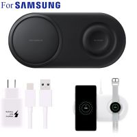 （HOT）25w Wireless Charger Duo Fast Charge Pad for Samsung Note 20 10 S20 S10 Plus Watch Gear S3 Wirless Fast Charging for Iphone 12