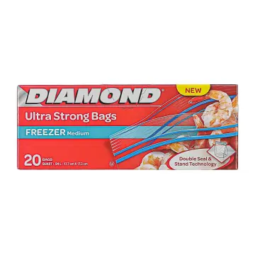 Diamond Large Freezer Bags