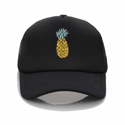 2023 New Fashion NEW LLFashion hat Fruit Pineapple Printing baseball cap Men women Summer Trend Cap Youth 9527 sun h，Contact the seller for personalized customization of the logo