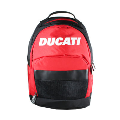 DUCATI กระเป๋าเป้สะพายหลังลิขสิทธิ์แท้ใส่โน๊ตบุ๊คได้ ขนาด 30x45x14 cm.DCT49 152 สีแดง