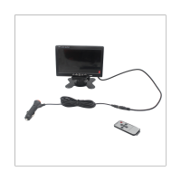 24V 7-Inch Reversing Display Reversing Image High-Definition Infrared Night Vision Wide-Angle Universal