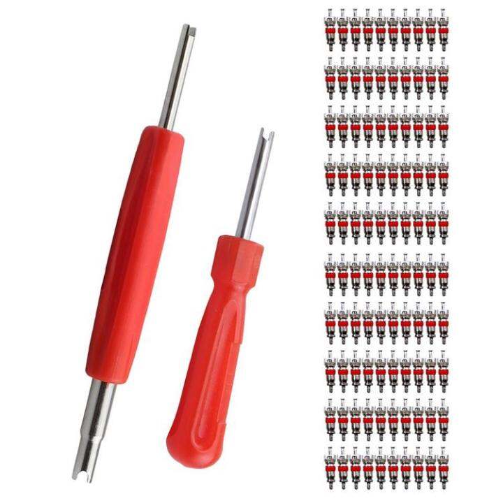 valve-core-accessories-kit-valve-core-remover-car-tire-valve-core-repair-valve-stem-puller-valve-core-repair-kit-with-100pcs-alloy-valve-cores-for-car-truck-rv-reliable