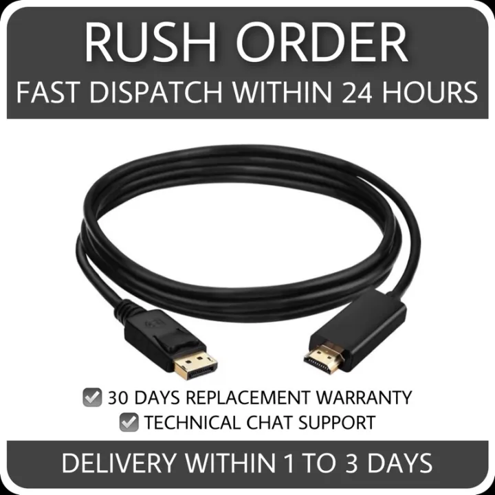 DP To HDMI Cable 1080P HDMI DP Cable DisplayPort to HDMI Cable Display