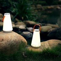 [Super bright bulb] 22X12X12Cm Outdoor แคมป์ปิ้งการชาร์จ USB แบบพกพาไฟฉุกเฉิน Creative Touch Sensor แขวน LED Night Lamp