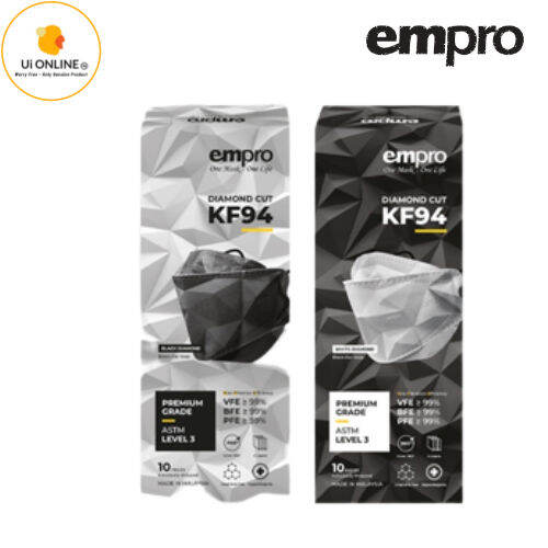 EMPRO KF94 Diamond Cut Face Mask (10's/box) Lazada