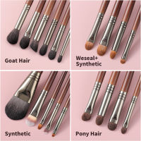 OVW Natural Makeup Brushes Set Eyeshadow Make Up Brush Goat Hair Kit for Makeup nabor kistey Blending pinceaux maquillage