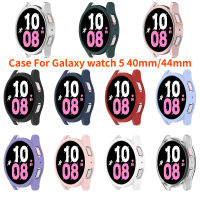 Lonee เคส Samsung สำหรับนาฬิกา,เคสที่ป้องกันนาฬิกา PC ขนาด40มม./44มม. สำหรับ Watch5 Samsung Galaxy เฟรมแบบกลวงเคสนาฬิกาครอบสำหรับ Samsung Galaxy Watch5เคสสมาร์ทวอทช์แบบไม่มีฟิล์ม