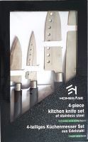 สินค้าพร้อมส่ง 4 Piece Kitchen Knife มีดสแตนเลส มีดทำครัว มีดเชฟ อุปกรณ์ครัวเครื่องใช้ในบ้าน knife