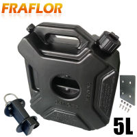 5L Fuel Tank Green Black Plastic rol Cans Car Jerry Can Mount Motorcycle Jerrycan Can Gasoline Oil Container Fuel Canister