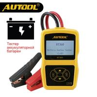 AUTOOL BT360รถเครื่องทดสอบแบตเตอรี่12V Auto Test เครื่องวิเคราะห์ CCA เครื่องสแกนเนอร์รถแบตเตอรี่ Cranking ชาร์จเครื่องมือวินิจฉัย