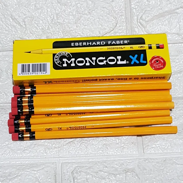 Mongol Pencil number 2 set of 12's ( XL ) | Lazada PH