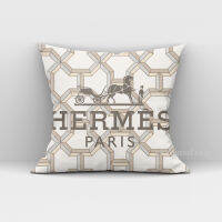 เก้าอี้โซฟาในรถยนต์ปลอกหมอนขนาด7 Hermss2022Pillowcase ปลอกหมอน