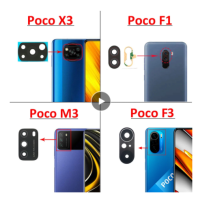 [ร้านในไทย] Xiaomi อะไหล่กระจกกล้องหลัง Pocophone F2 Pro / Poco F2 Pro / Poco X3 NFC / Poco X3 Pro / Poco M3 / Poco F3 / Poco X3GT