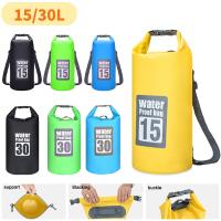 15/30L Waterproof Swimming Bag Dry Sack Drifting Rafting Bag PVC Fishing Rafting Boating Kayaking Storage Bag for Water Sports