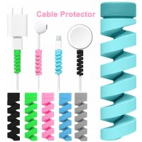 1Pcs Cable Protector Data Silicone Bobbin Charging Cord Saver Cover Wire