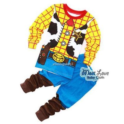 BAB ชุดของขวัญเด็กแรกเกิด ราคาต่ำสุด▨✚ชุดแฟนซีเด็ก ชุดวู้ดดี้ Woody ชุด Toy Story ชุดของขวัญเด็กอ่อน เซ็ตเด็กแรกเกิด