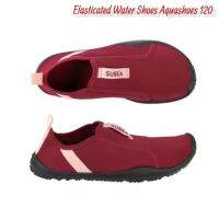 Elasticated Water Shoes Aquashoes 120 - Red รองเท้าลุยน้ำ ยางยืดสำหรับผู้ใหญ่รุ่น 120