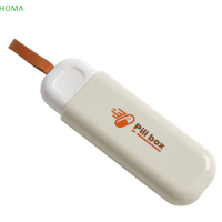 ?【Lowest price】HOMA 3กริดยา Organizer MINI ง่ายต่อการพกพากล่องยาขนาดเล็กสำหรับกลางแจ้ง