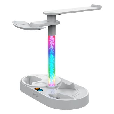 Ipega for PS VR2 Charging Stand for PS VR2 Magnetic Rainbow Charging Stand with Colorful RGB Light