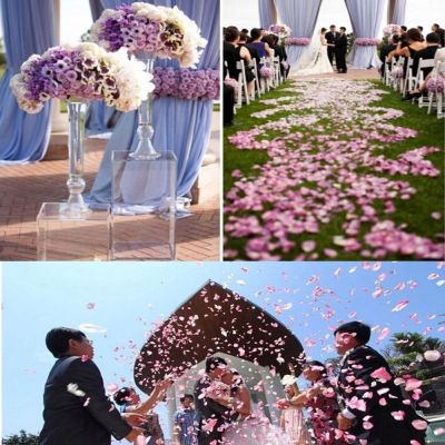 SEDITION78AM6น่ารัก100ชิ้นเครื่องประดับโต๊ะสวย DIY 3D ดอกไม้เบาะผ้ารักหัวใจโยนกลีบกุหลาบปาร์ตี้งานแต่งงาน