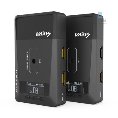 Vaxis ATOM 500 1080P HDMI ตัวรับส่งสัญญาณวิดีโอ ไร้สาย ระยะการส่งสัญญาณ 100 ม. 328 ฟุต สําหรับกล้อง DSLR Came-6.19