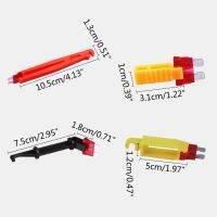 【YF】 4x Fuse Puller Tool for Rv Truck Vehicle Yellow Clips Mini and Standard Auto Extraction Tweezer Tools